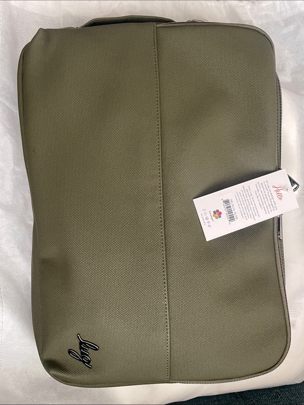 Lug Delta Matte Luxe Olive Green